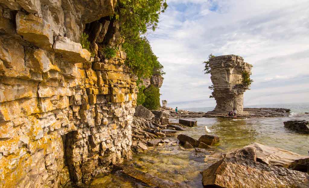 Flowerpots in Fathom Five National Marine Park