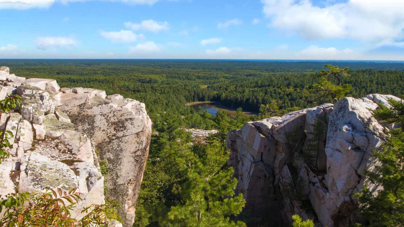 best hikes algonquin park