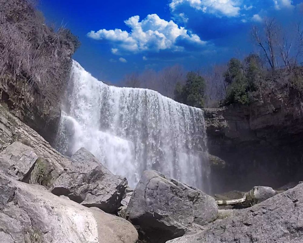 Spencer Creek Gorge To Old Dundas Loop top Ontario Hiking Trails