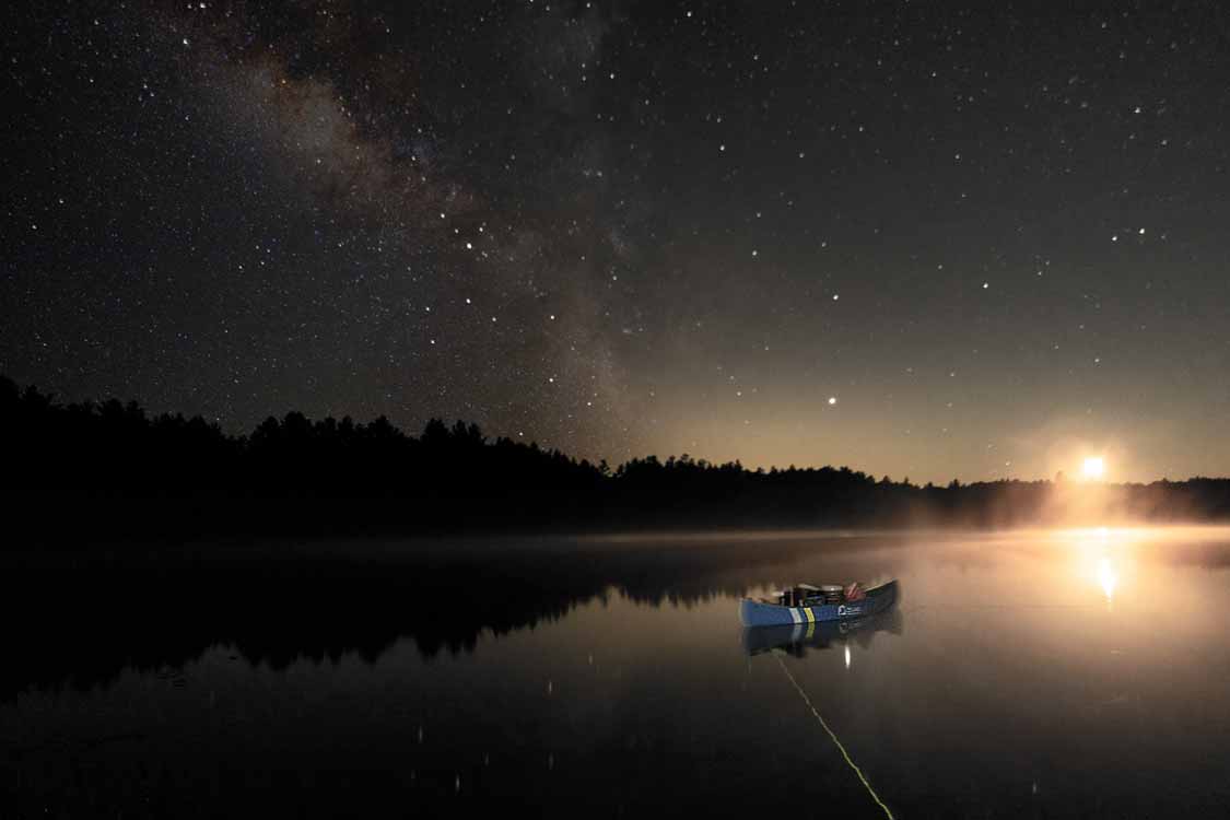 Ontario Stargazing in Kawartha-Highlands Provincial Park