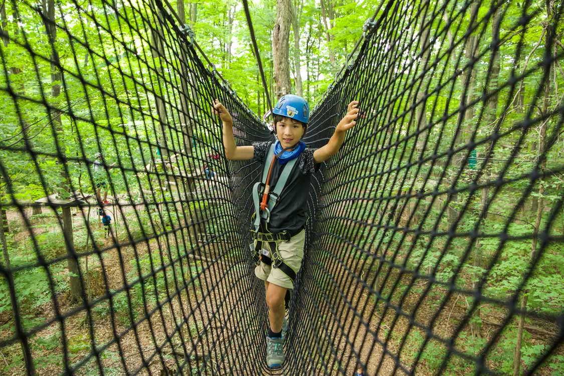 Kids Treetop walks in Toronto