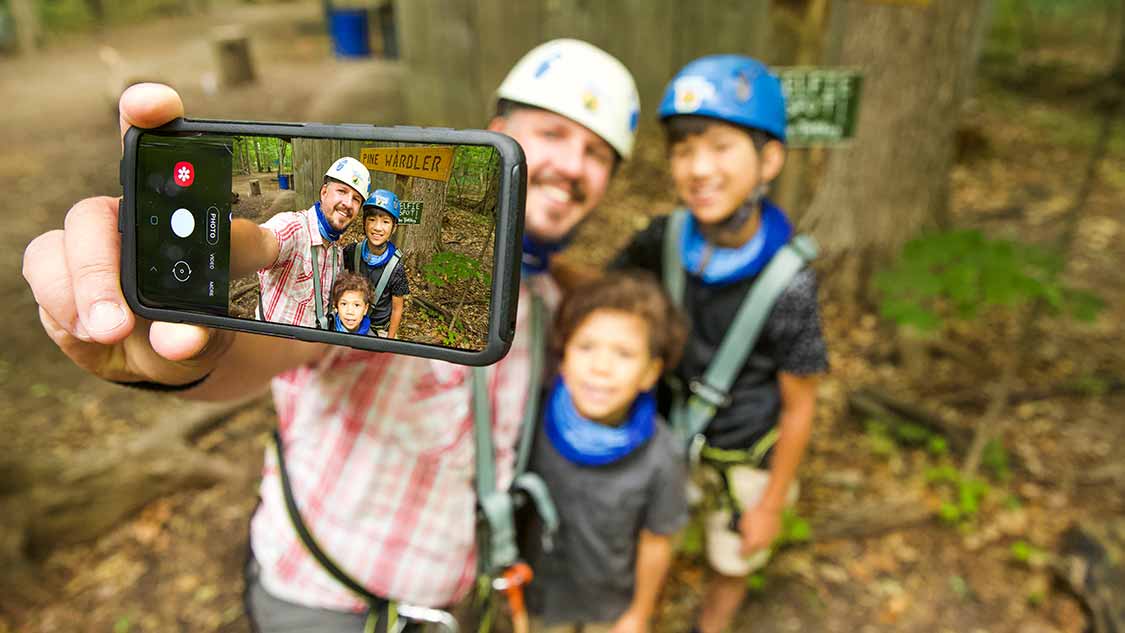 treetop trekking near Toronto