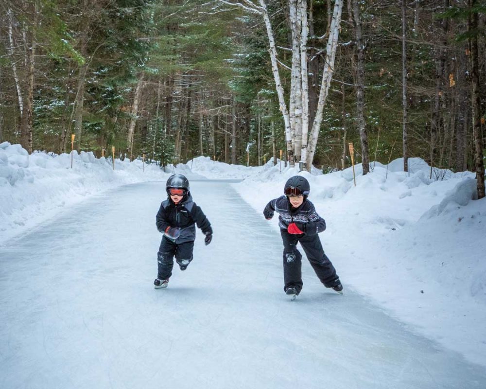 Arrowhead skating trail in Ontario - Photo Credit: Kevin Wagar