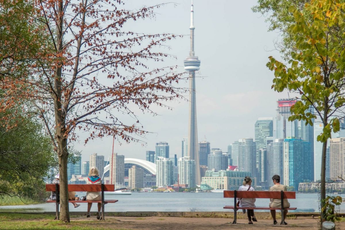 Downtown Toronto from the Toronto Islands