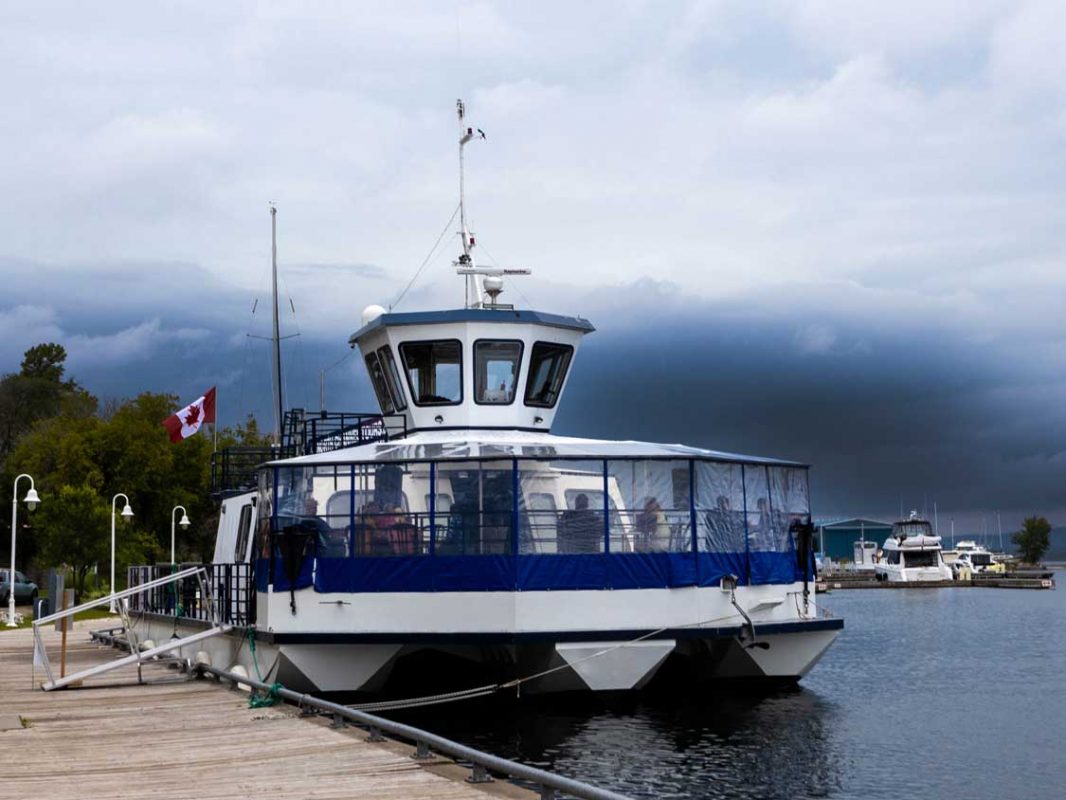 Storm in Little Current Harbour