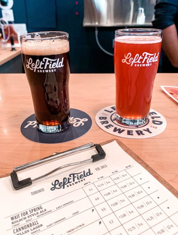 Left Field Brewery is one of the best breweries in Ontario 