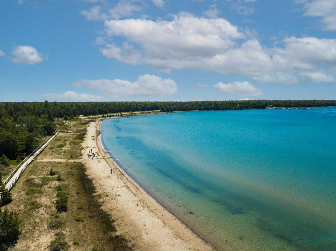 Providence Bay Beach on Manitoulin Island