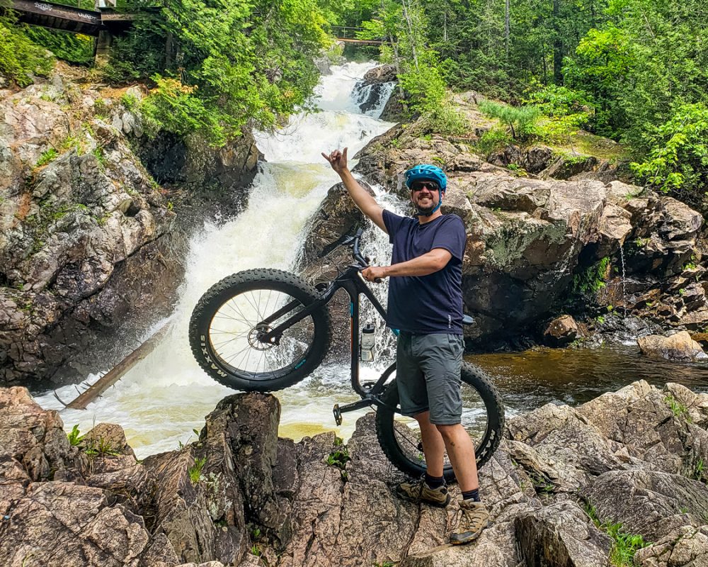 Sault Ste Marie mountain biking in Kinsmen Park