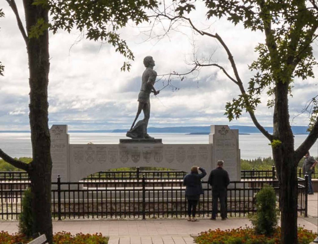 Terry Fox Memorial in Thunder Bay