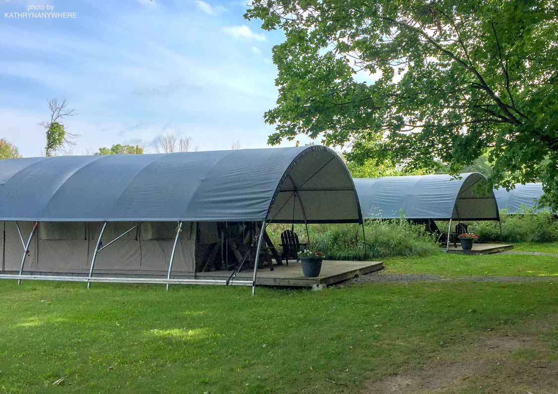 Long Point Eco Adventure Ontario glamping accommodations