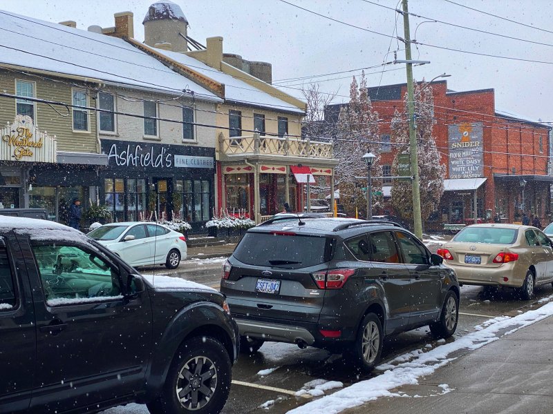 King street in St Jacobs