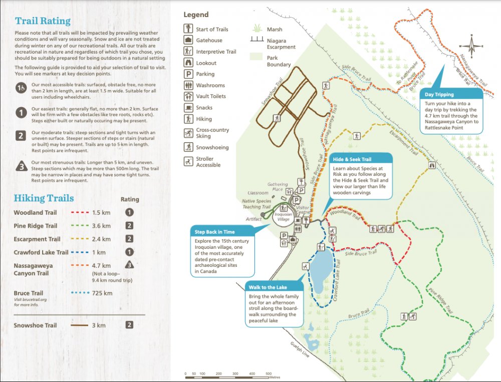 Crawford Lake Hiking Trails