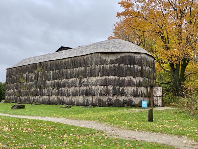 The longhouse village at Crawford Lake 