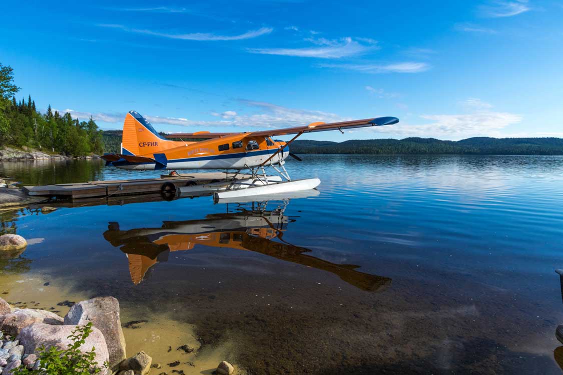 White River Air float Plane in White River, Ontario