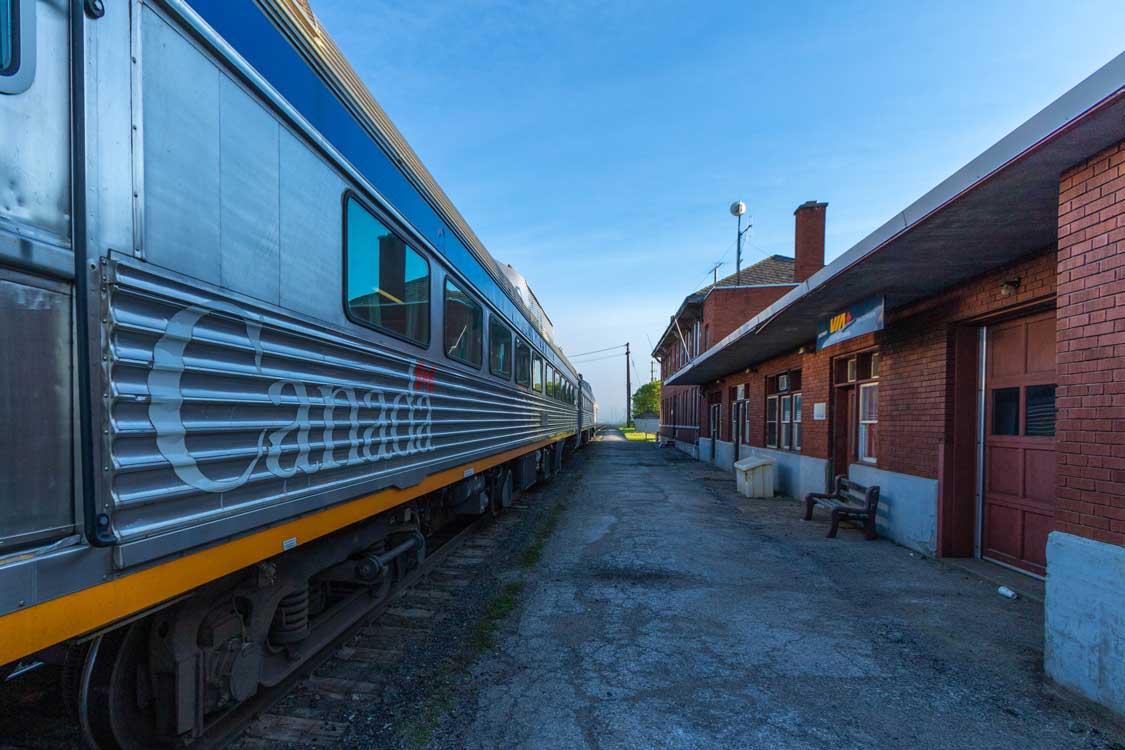 White River Ontario Train Station