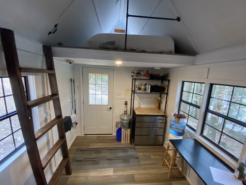 Honey Cove cabin interior