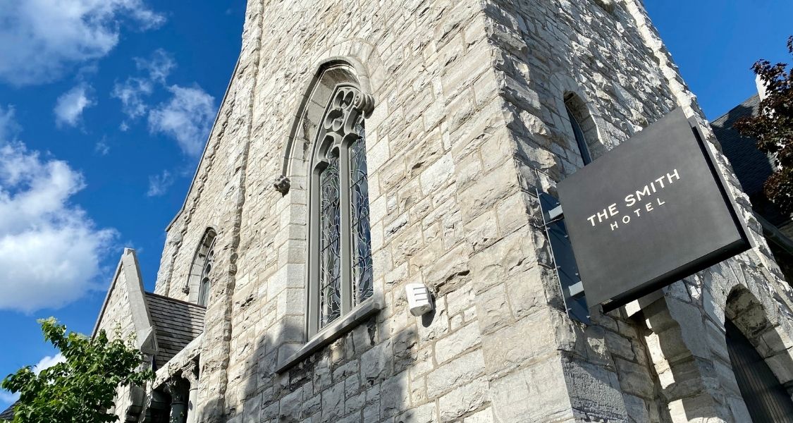 The Smith Hotel in Kingston, Ontario: Modern Loft Suites in a Historic Limestone Church - Ultimate Ontario The Smith Hotel in Kingston, Ontario: Modern Loft Suites in a Historic Limestone Church - Ultimate Ontario