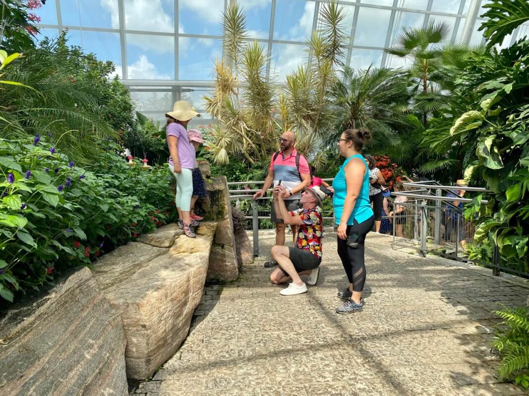 Visiting the Niagara Parks Butterfly Conservatory One of the Largest