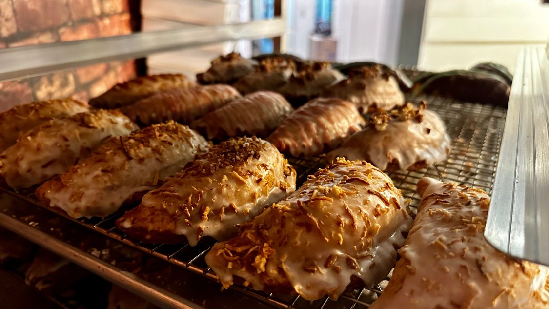 The fry pies at Impressions Bakery in Listowel, Ontario