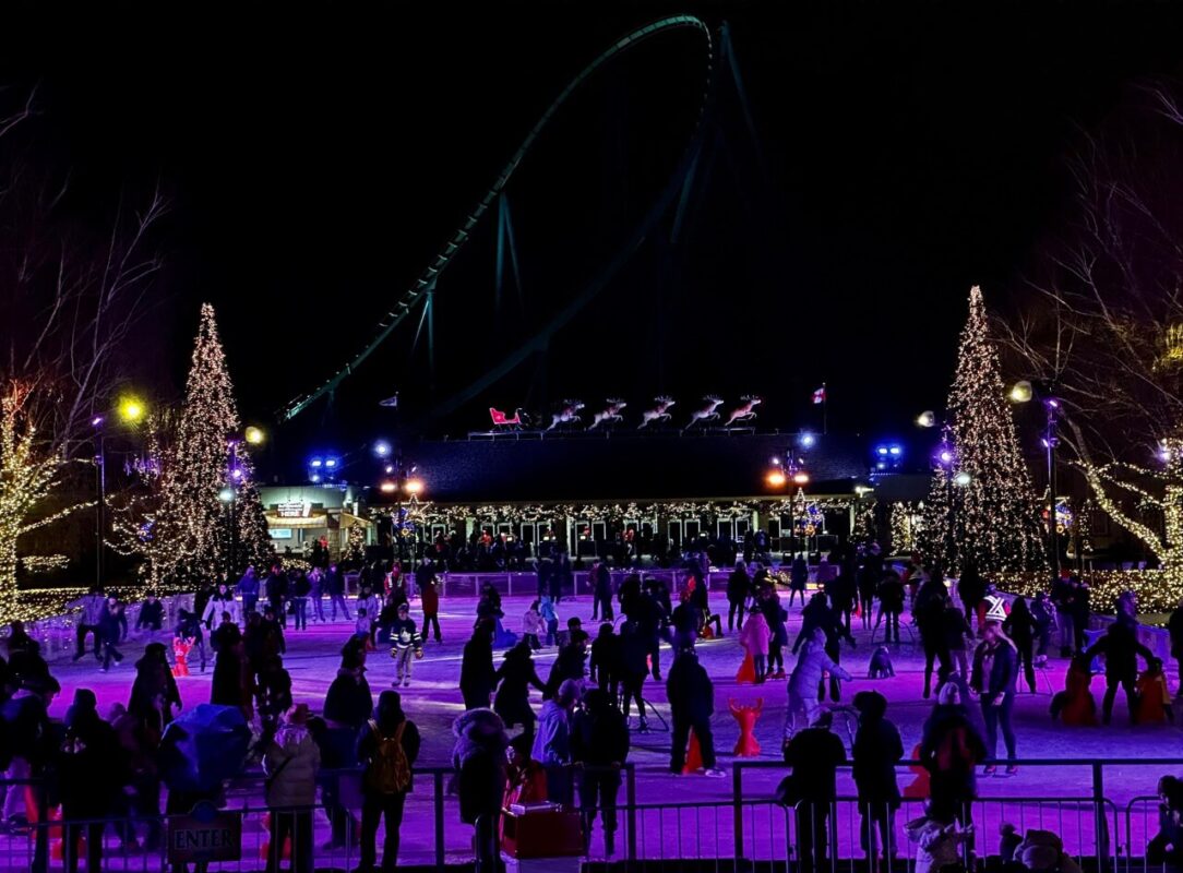 Skating at WinterFest