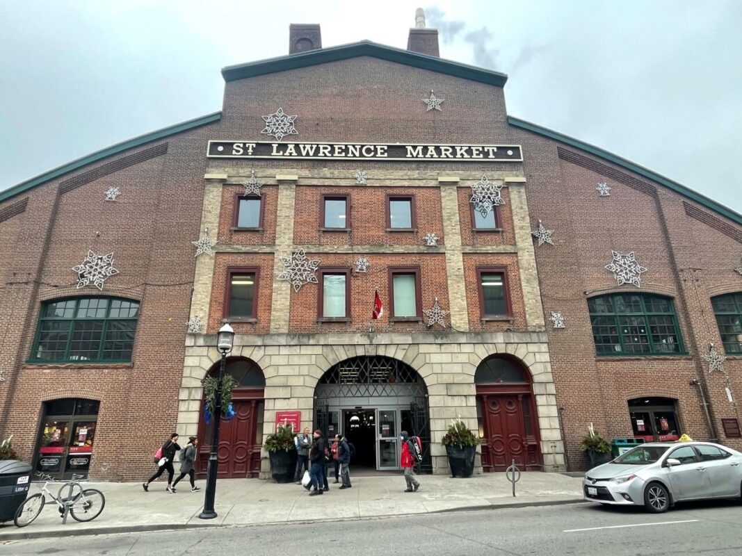 Exterior of St. Lawrence Market