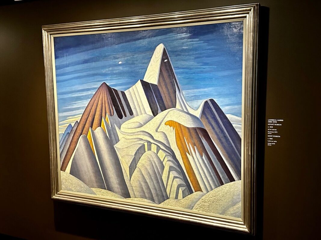 Mt Robson by Lawren Harris at the McMichael Gallery