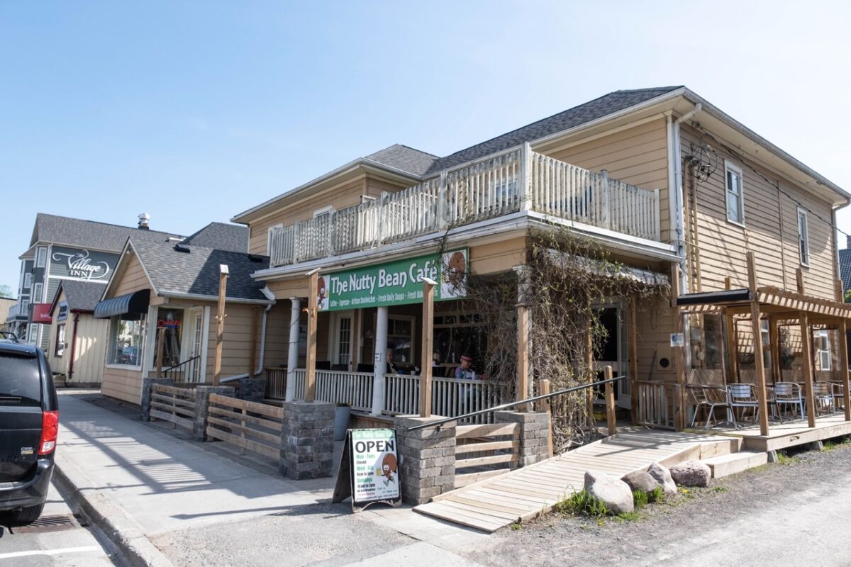 The Nutty Bean Cafe in Lakefield, Ontario